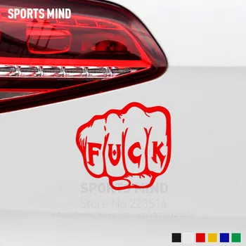 

5 Pieces Customizable Fist Car Styling Automobiles Car Sticker Decal For Bmw Honda Nissan Suzuki Kia Mazda Peugeot Accessories