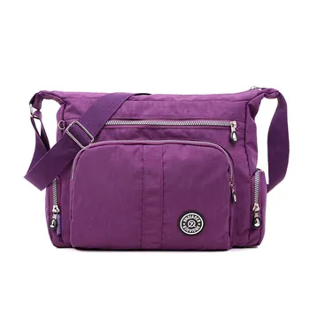

2017 new Women Nylon Handbag Brand Hot Pink Original Bag Sac A Main Femme De Marque Shoulder Crossbody Bag Waterproof nylon Bag
