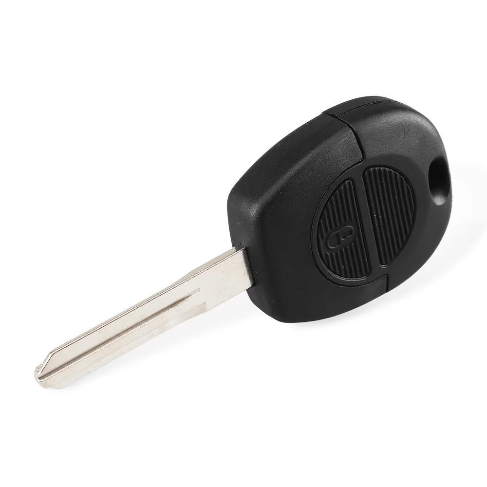 Чехол DANDKEY Брелок дистанционного управления ключ оболочки 2 кнопки для Nissan Primera Micra Terrano Almera X Trail замена пульта дистанционного Fob