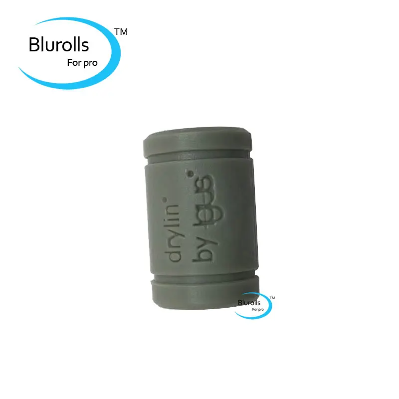 Blurolls 3/7/10 قطعة IGUS الصلبة بوليمر LM8UU تحمل 8 مللي متر رمح Drylin RJ4JP-01-08 ل Anet Reprap prusa i3 3D طابعة