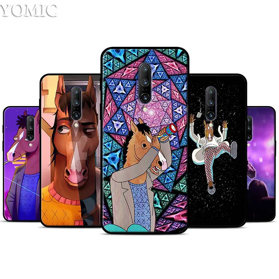 BoJack Horseman Silicone Case for font b Oneplus b font font b 7 b font 7Pro