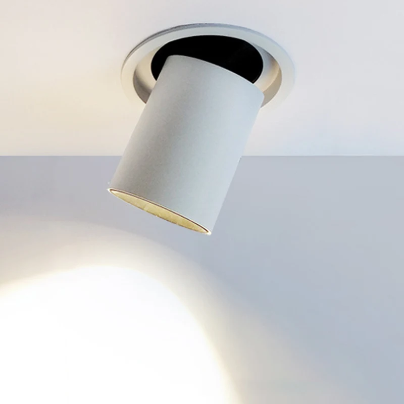 

Super Bright 15W 24W Led Recessed Ceiling Downlight Adjustable COB Gimable Rotation Ceiling Downlight AC85-265V
