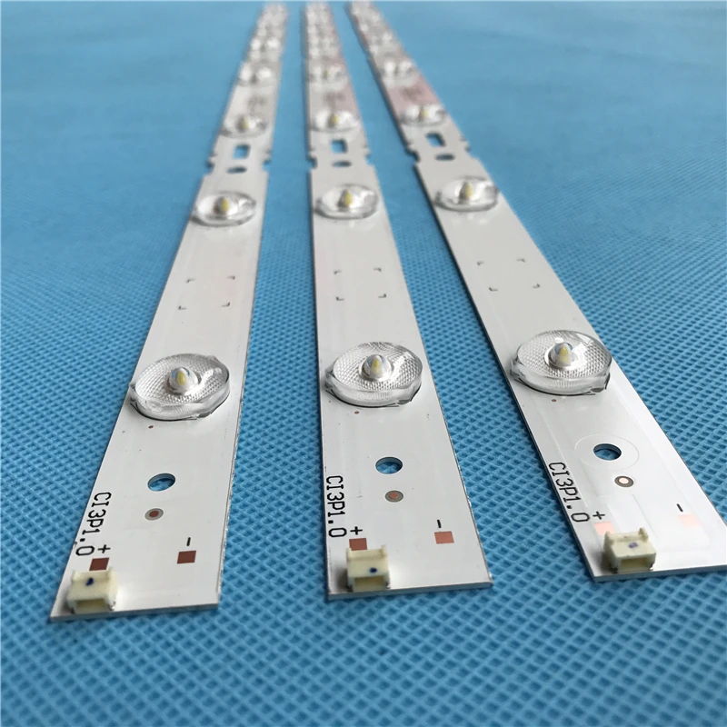 

LED backlight strip 7 lamp For GRUNDIG 32 VLE 5504 BG 32 inch TV 2014ACR320 BEKO B32-LB-5537 B32-L-4511 ALTUS AL32LBM410