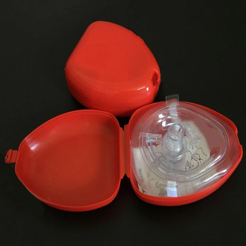 CPR реаниматор спасательные аварийные маски первой помощи дыхательная маска для СЛР рот дыхание односторонний клапан инструменты - Цвет: 01