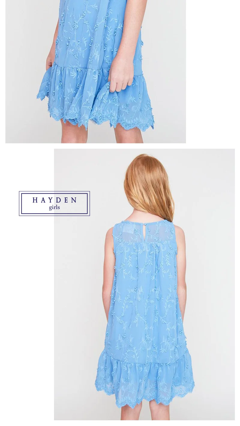 Floral Embroidery Dress G5240-4