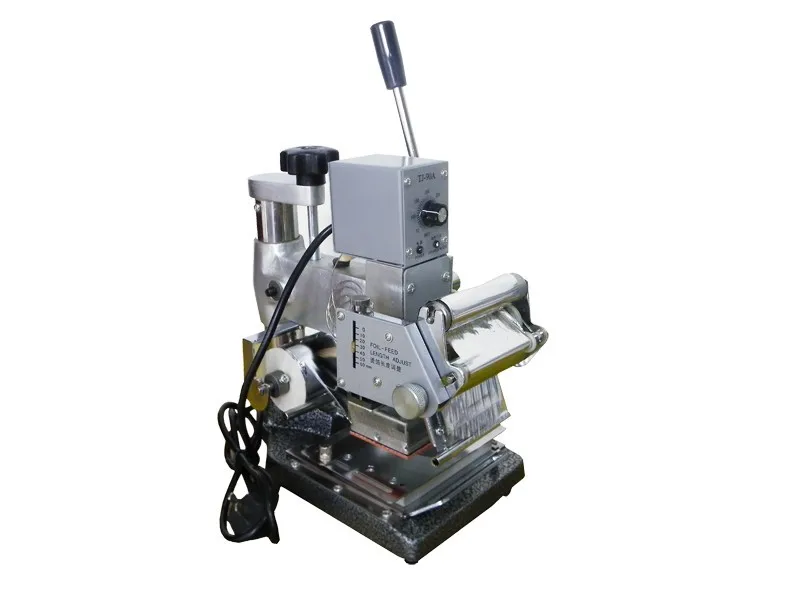 gilding press machine for PVC cards