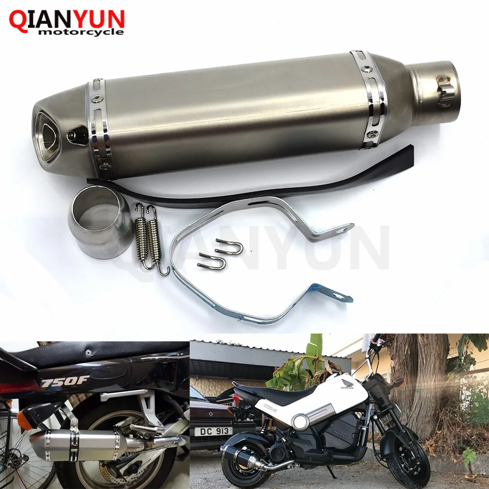 

for Motorcycle parts Exhaust Universal 51mm Stainless Steel Motorbike Exhaust Pipe for suzuki gsxr1000 gsxr600 gsxr750 gsr600