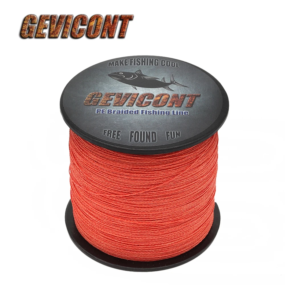 Плетеная леска красная Pesca Multifilament 100 м 300 м 500 м 1000 м 1500 м 2000 м Peche 4 нити PE морская Vissen карповая леска