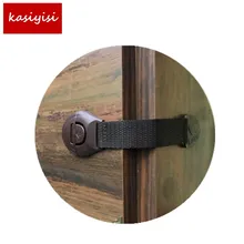 6 шт Детские плюс ABS пластиковые лямки детский замок безопасности 3м клей ящик/замок шкафа/туалетные замки один пакет