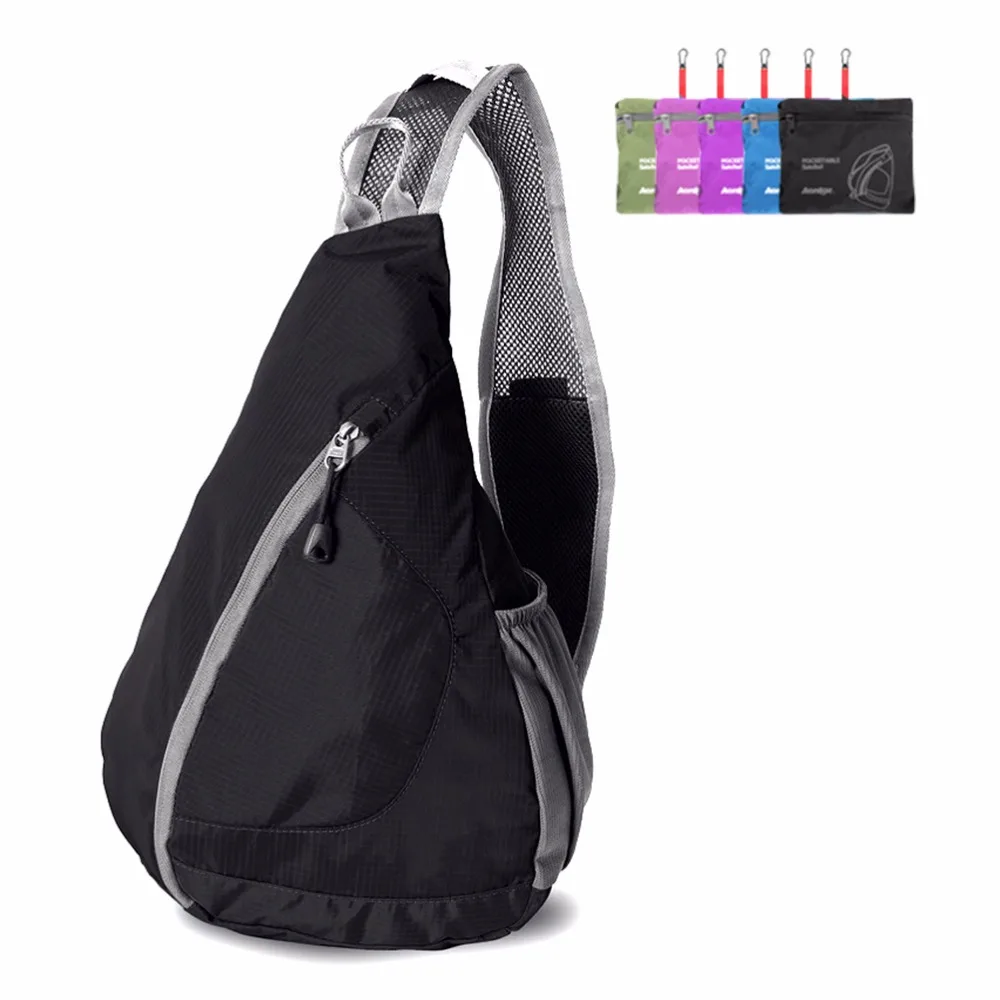 

AONIJIE Ultralight Sport Bags Foldable Climbing Bags Outdoor Traveling Hiking Camping Bag Functional Men Shoulder Crossbody Bag