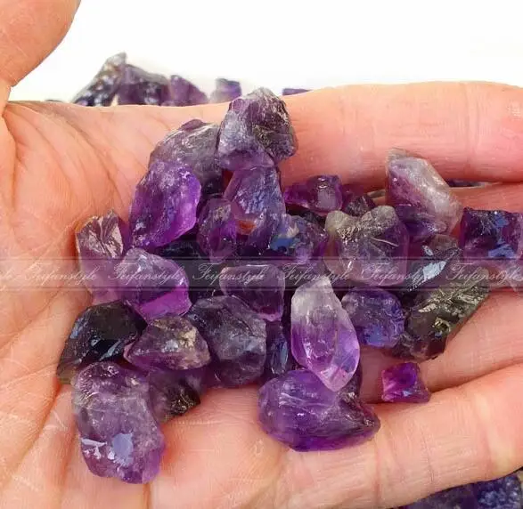 

100g beautiful natural rough specimen amethyst point quartz crystal natural stones and minerals