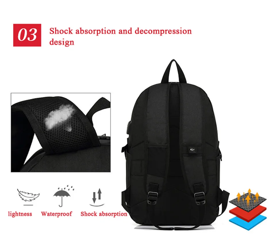 Швейцарский Оксфордский рюкзак для мужчин с внешней зарядкой USB 15 дюймов для ноутбука женский рюкзак для путешествий школьные сумки рюкзак mochila с кодовым замком