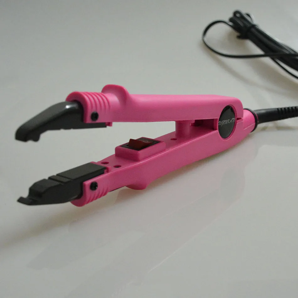 Fusion Connector Iron Wand Melting Tool Hair Connector Dual Voltage 100-240V Pro Fusion Tool For Keratin Bonded Hair Extensions