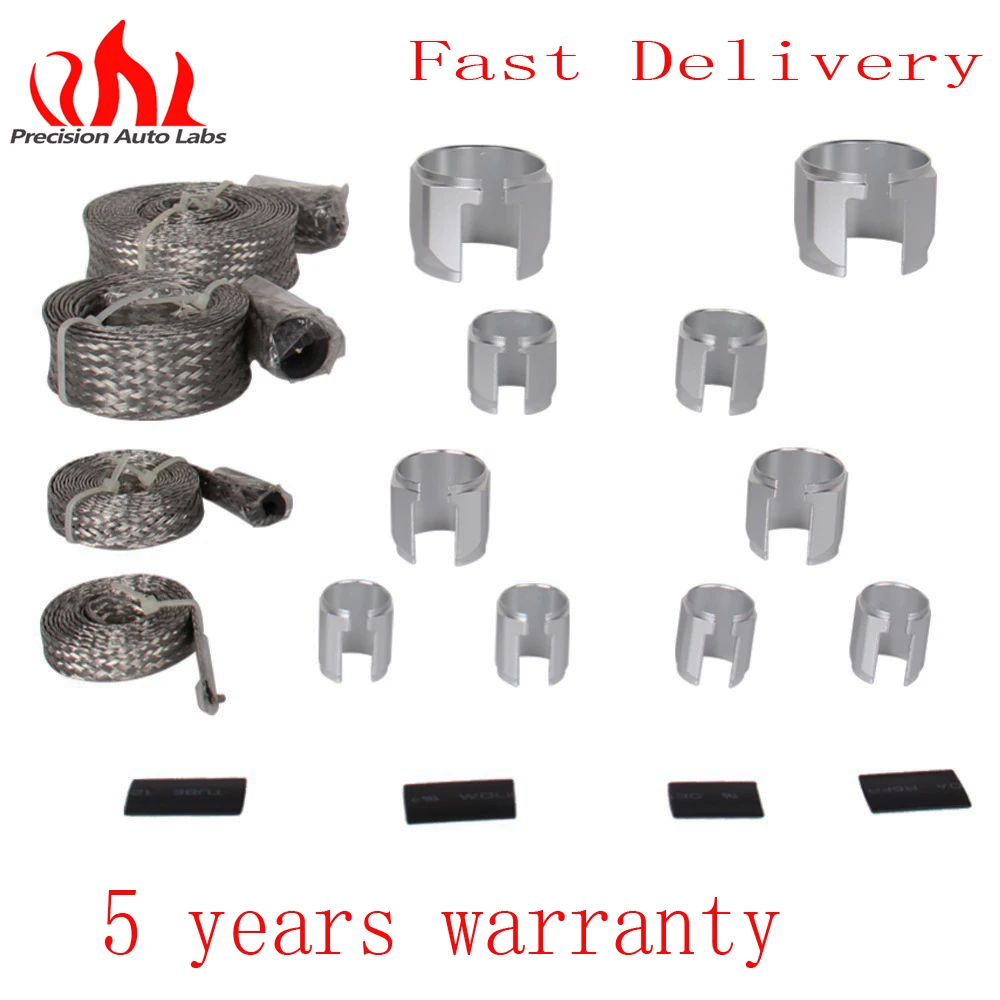 PRECISION AUTO LABS STAINLESS BRAIDED ENGINE/VACUUM/FUEL/HEATER/OIL