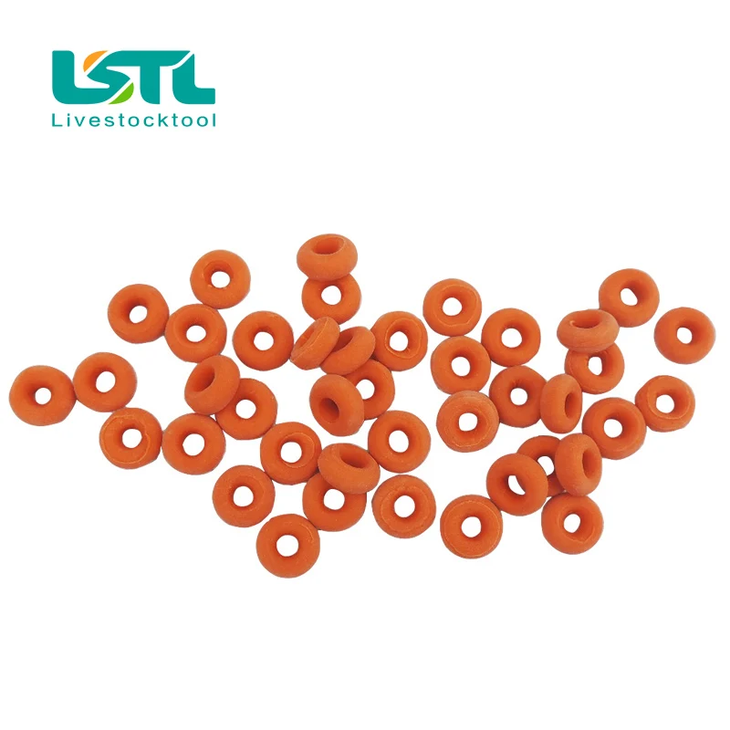 

Farm Livestock Pig Sheep Castration Rings Tail Docking Rubber Ring Castration Equipment pig castration tooll20