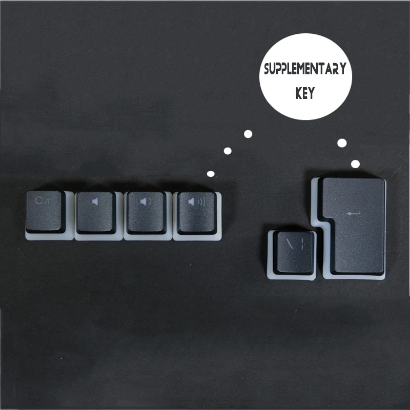 108 ключ PBT RainbowJelly крышка слово прозрачная подсветка Топ Печать ISO KeyCap игра