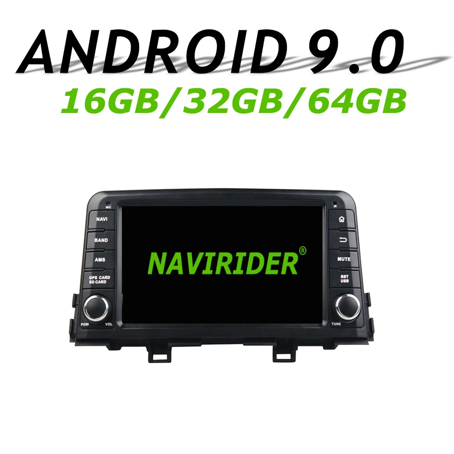 

High configuration Octa Core Android 9.0 Car GPS For KIA Morning Picanto 2017 navigation Car Radio bluetooth 64GB large memory
