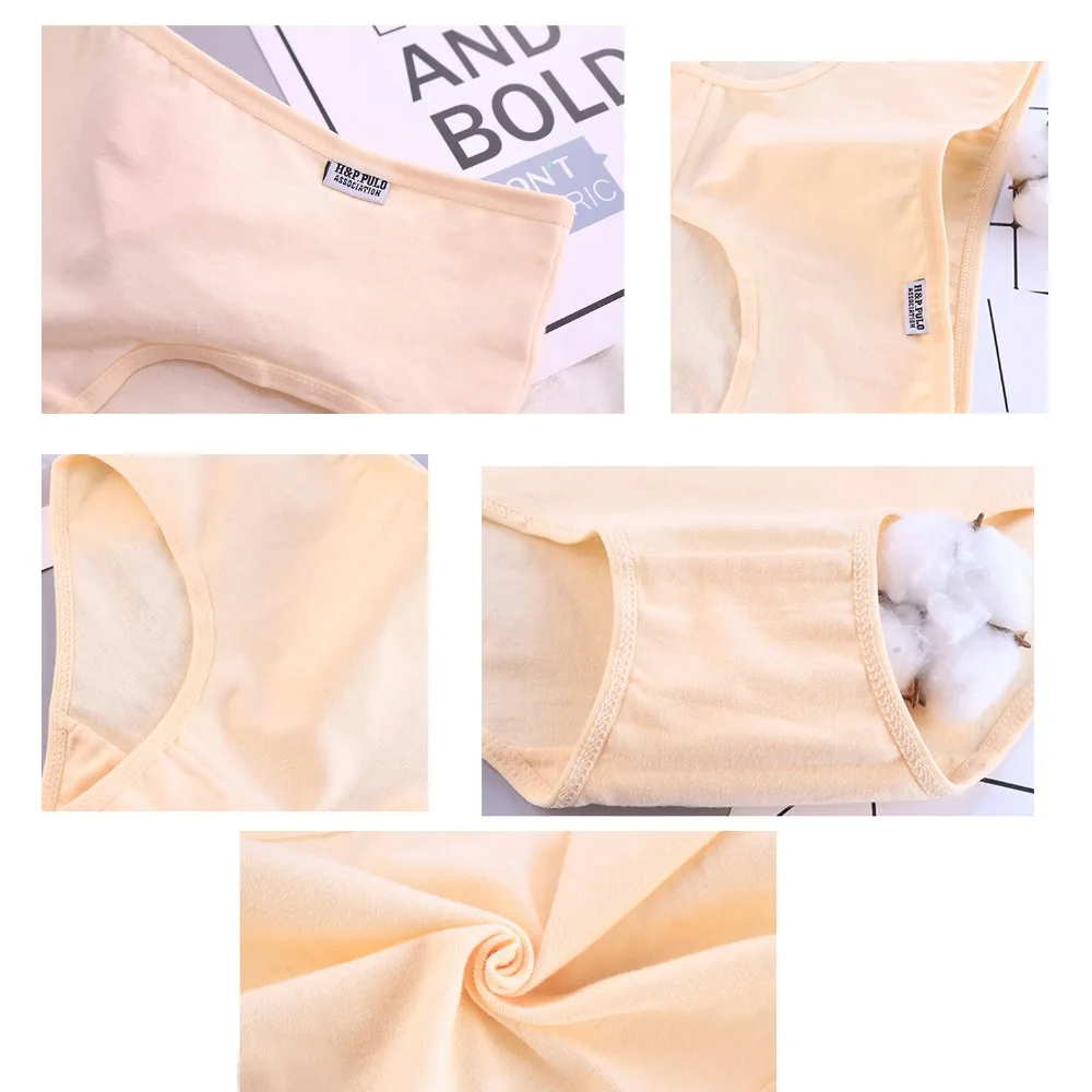 5 Pcs Women Panties Sexy Cotton Underwear - Image 6