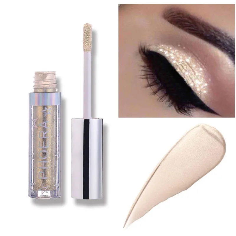 

Waterproof Shining Liquid Eyeshadow Shining Shimmer eyeshadow Single Color Liquid Glitter Glow Eyeshadow Magnificent