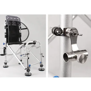 

Anti-slip Fishing Rod Holder Corrosion Resistance Marine Outdoor Practical Bracket Clamp Chair Mount Stainless Steel Boat Clip