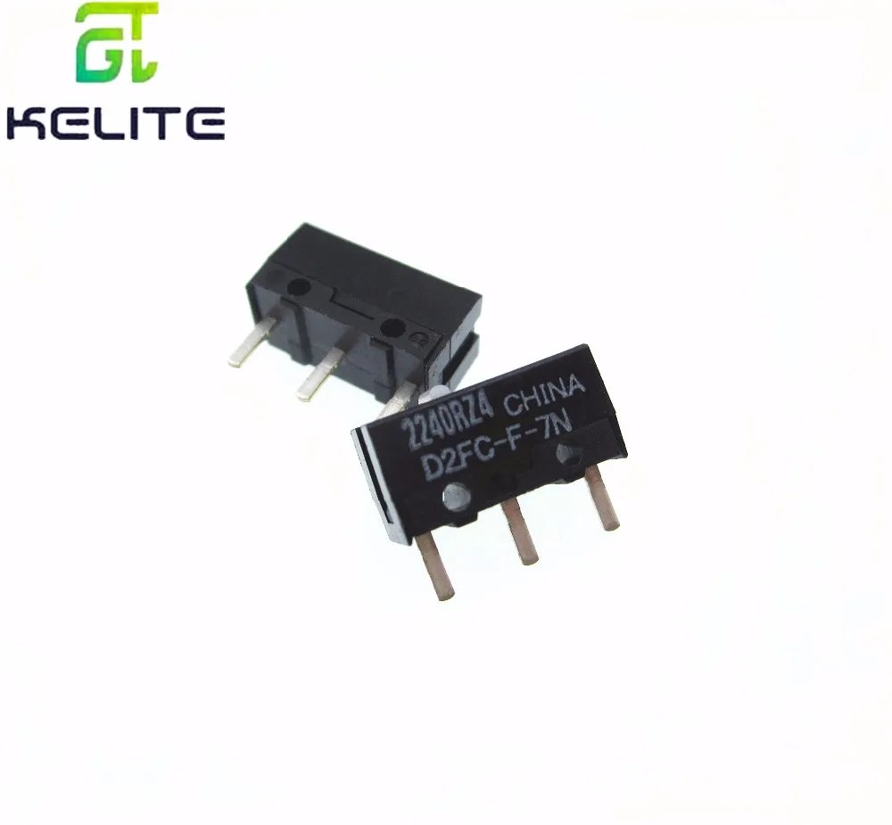 

HAILANGNIAO 5 Pcs/lot new authentic micro switch D2FC-F-7N mouse button fretting 100% new