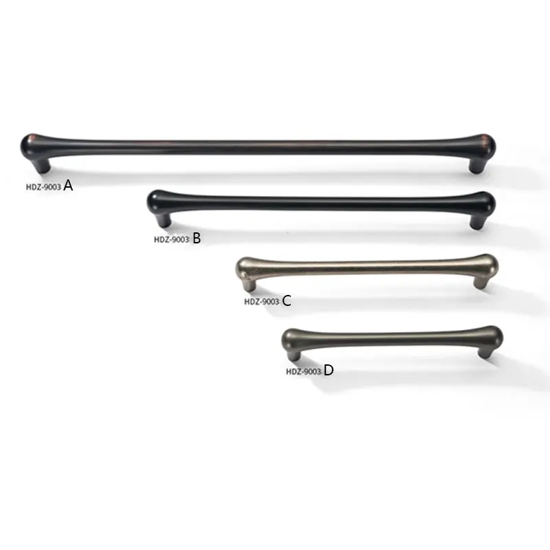 

Handle modern simple cabinet door drawer cabinet European wardrobe cabinet handle Bronze American black furniture kitchen door
