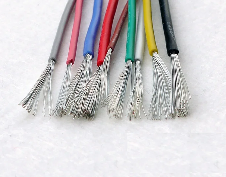 Силиконовый кабель UL3135 с силиконовым проводом 20AWG термостойкий гибкий медный