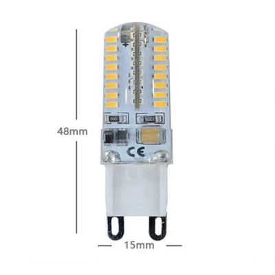 Lkltfx 10 шт. G4 DC 12 В/AC 220 В G9 SMD3014 2835 1 Вт 2 Вт 3 Вт заменить Галогенные Светодиодные лампы 360 Угол луча LED лампада лампы