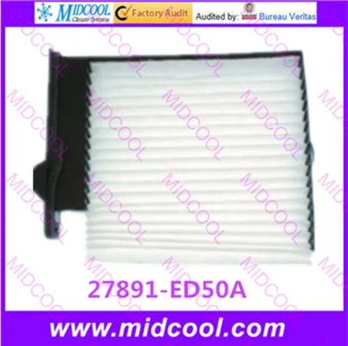 Free shipping High qulality Air Filter cabin for 27891-ED50A 27891ED50A | Автомобили и мотоциклы