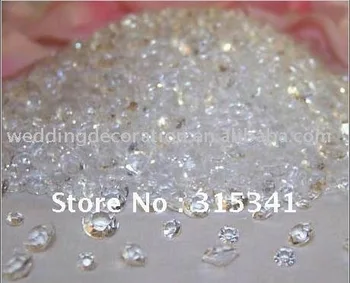 

5.00kg/lot Clear White 8.00mm Acrylic Crystal Diamond Confetti Wedding Party Decoration Wedding decorations party decorations