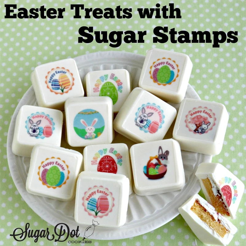 Mix Easter egg bunny bird Sugar Stamp paper Cake Decoration transfer sheet A4 Size Customized printing sugarcraft baking supply |