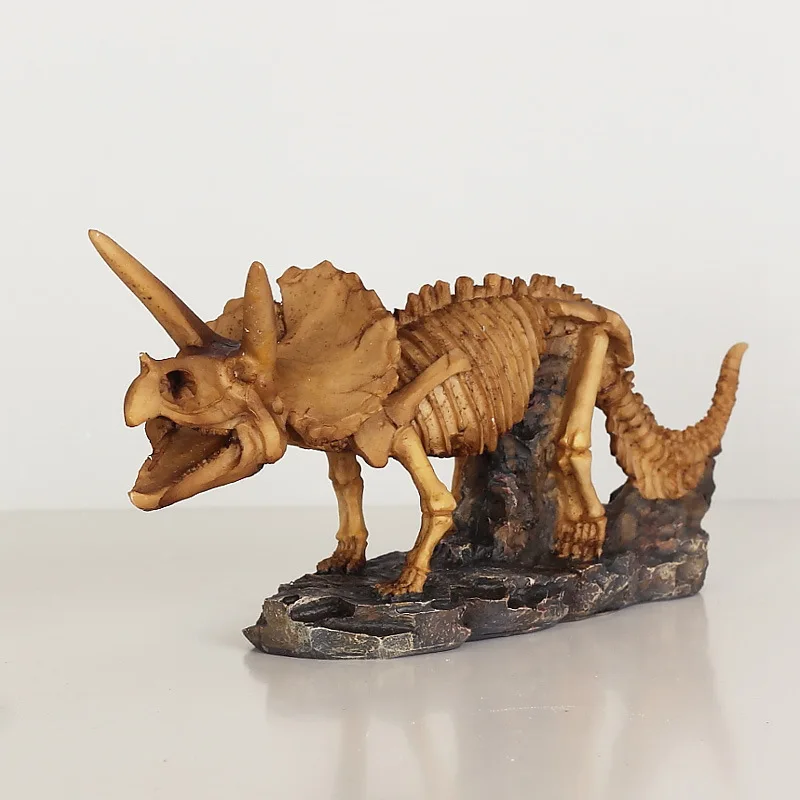 

Creative Resin Craft Dinosaur Skull Statue&Sculpture Ornament Home Decoration Accessories Ornaments Animal Skull Bar Decoration