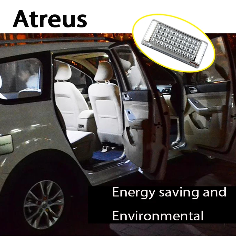 Светодиодные панели Atreus для салона автомобиля лампа чтения Mercedes benz W204 W203 W211 AMG Mini