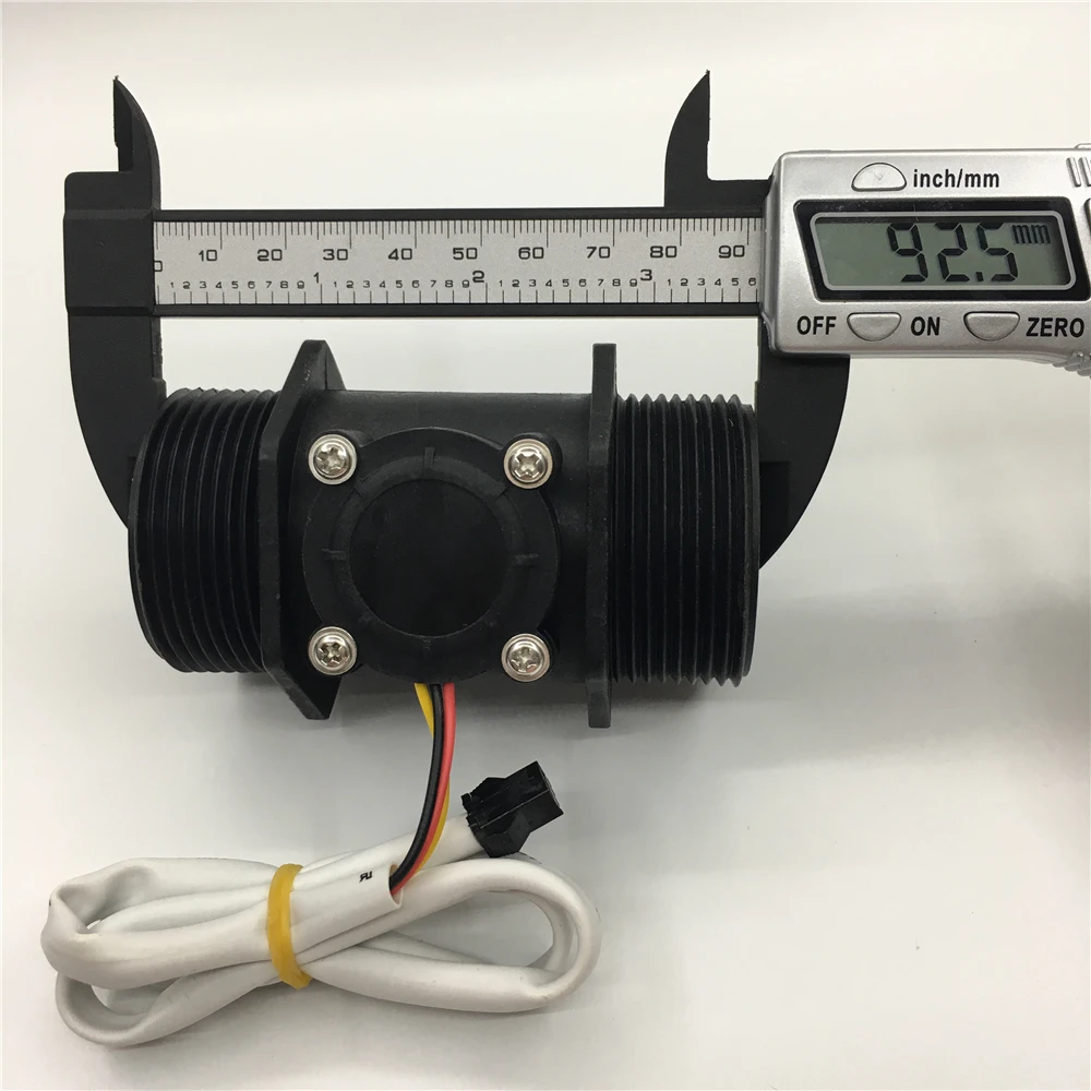 1.5 &quot ду40 2 ~ 200L / min пластиковые зал турбинный датчик промышленности метр|flow