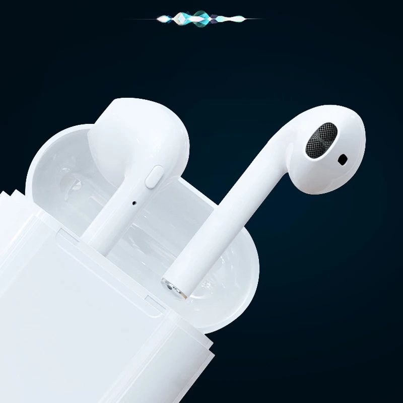 

Wireless Bluetooth Earphone Earbud Headset With Charging Box Mic All Bluetooth tablet Smartphone Stereo