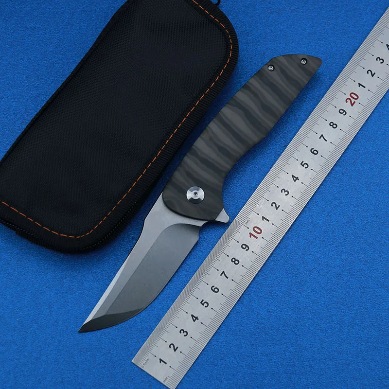 LEMIFSHE Флиппер Hokkaido M390 нож складной титановый 3D Ручка для кемпинга охоты карманные