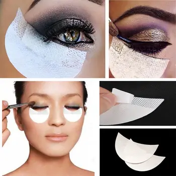 

100PCS-50 pairs Shadow Shields Under Pad Eyelash Extensions Patch Nessary Makeup Tool for Eye Lip Eyeshadow Shields