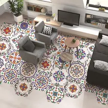 10 шт./компл. марокканский шестиугольная шить DIY 3D ПВХ стикер для настенной плитки напольная наклейка для ванной настенный Декор, съемные креативные Гостиная