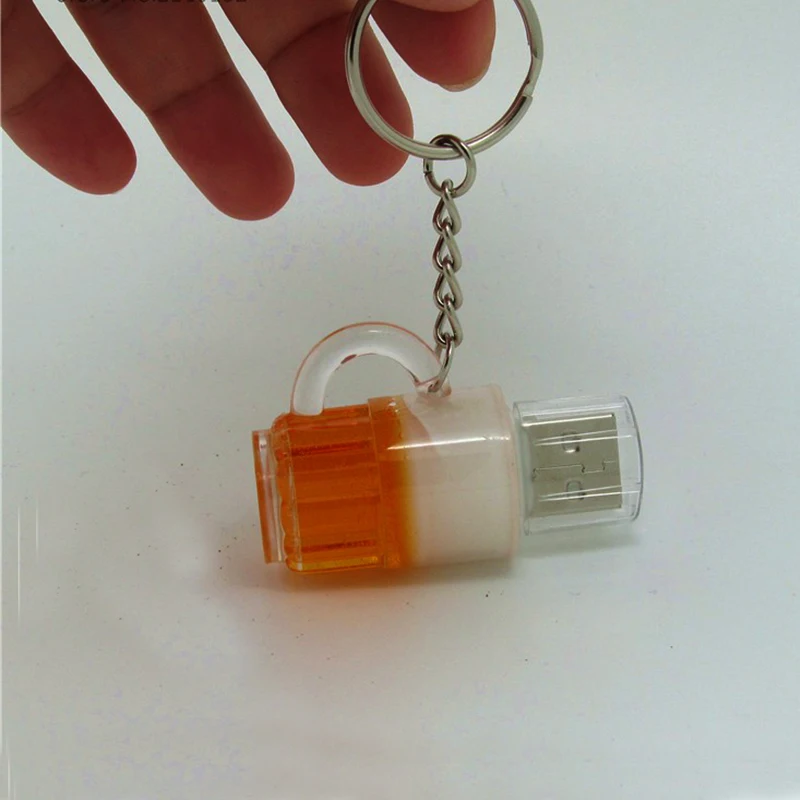 Usb флеш накопитель Pendrive с рисунком пивной кружки 4 ГБ 8 16 32 64 память sick u disk