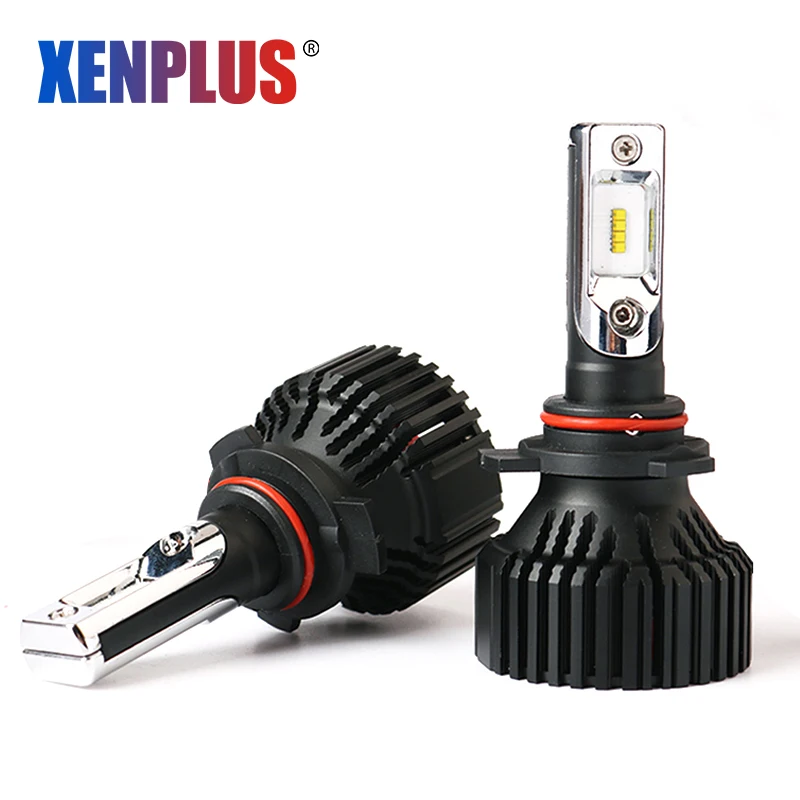 Xenplus Автомобильные светодиодные фары H7 H1 H3 H4 HB3 HB4 H11 H8 H27 880 9005 9006 5202 H13 8000LM 12 в 60 Вт