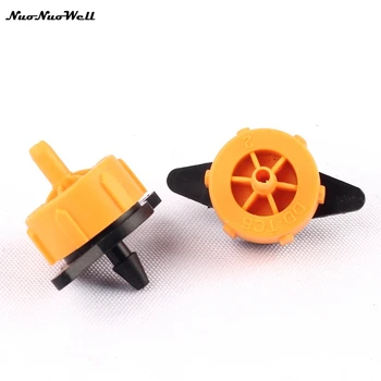 

12pcs NuoNuoWell 2 Litter Emitter Pressure Compensating Dripper Micro Irrigation Garden Hose Drip Head Irrigation Water Saving