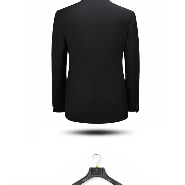 Двубортный костюмы максимумом нагрудные из 2 предметов (куртка + брюки + галстук) для мужчин костюмы Мода Custome сделано мужской костюм Slim Fit