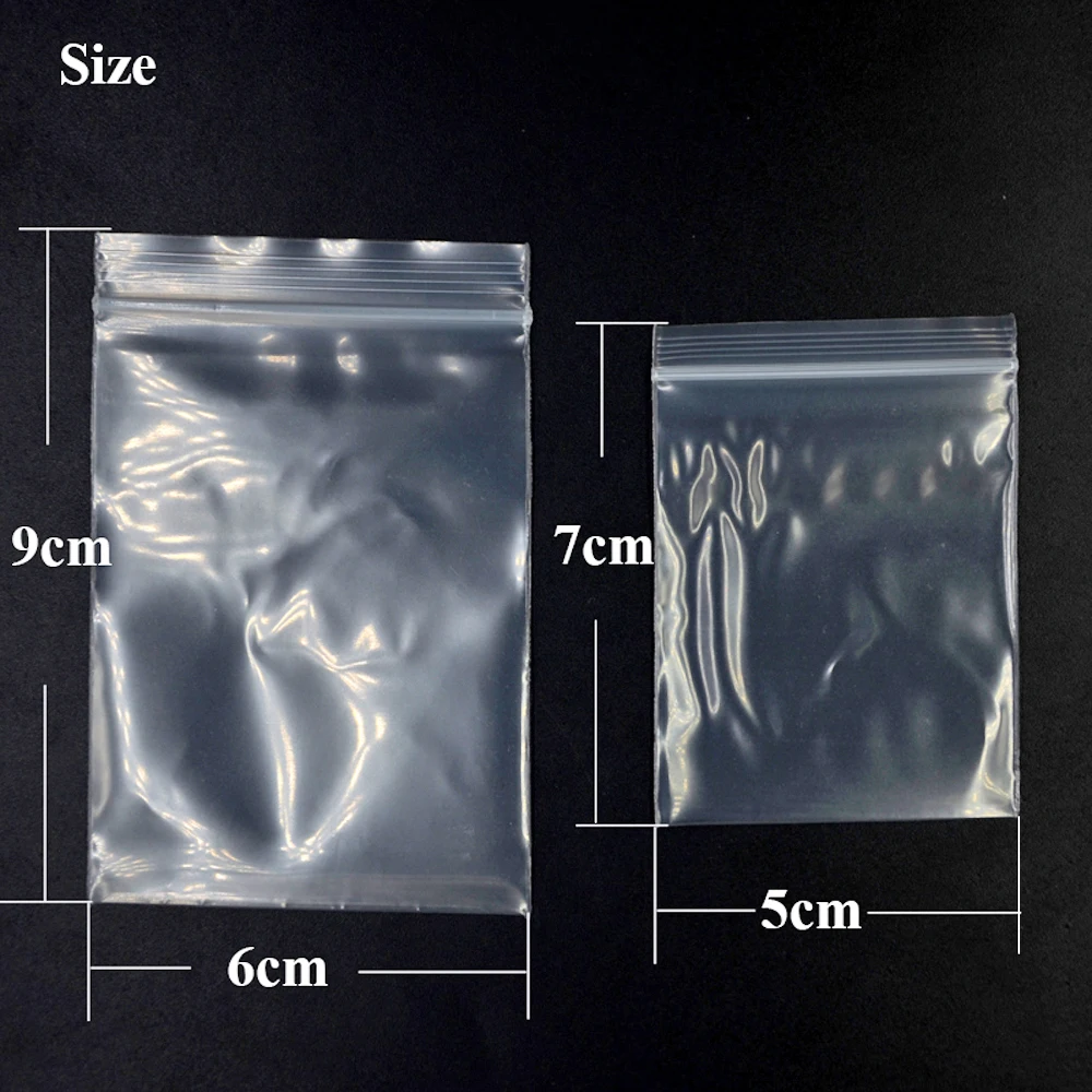 Bog-0.16mm Thick Transparent Plastic Various Sizes Poly Ziplock Bags Zipper  Reusable Gift/jewelry Pouches Reclosable Bags - Jewelry Packaging & Display  - AliExpress