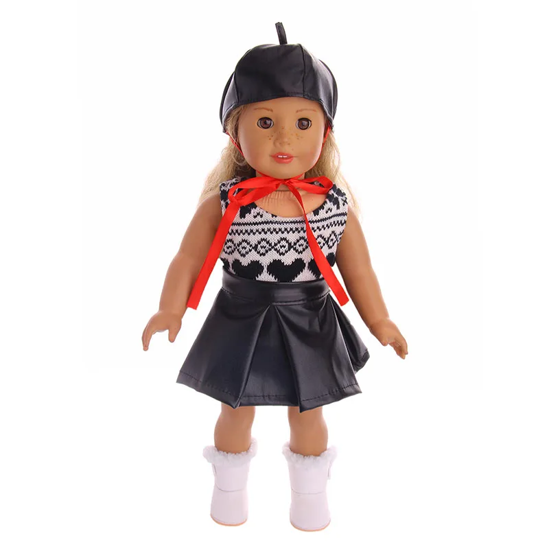 Костюм LUCKDOLL из 3 предметов блейзер платье и шляпа комплект одежды американский