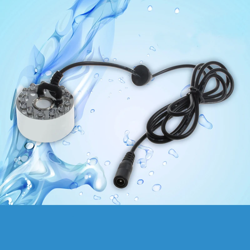 110-240 В 12 LED мини ультразвуковой тумана fogger распылитель увлажнитель воздуха фонтан