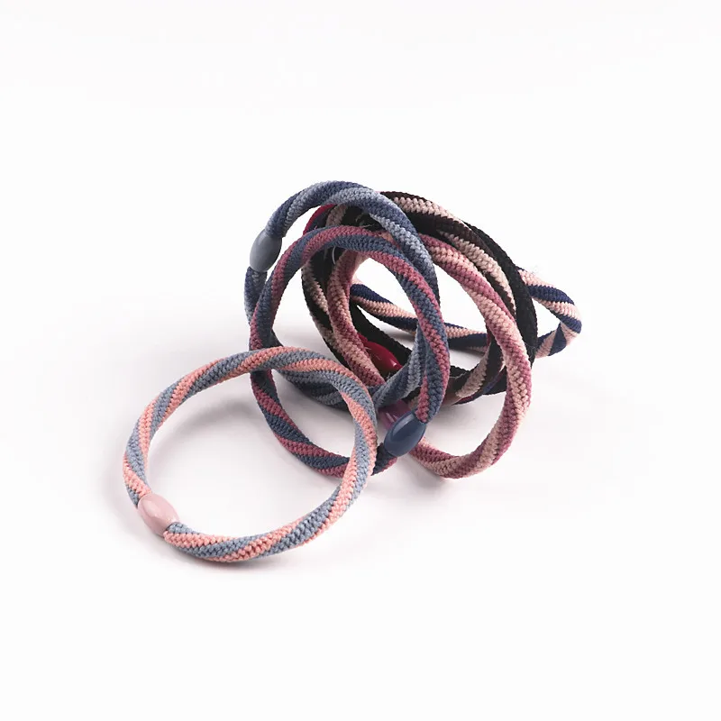 

New High Quality Women Colorful Elastic Hair Rubber Band Hair Rope Ponytail Holder Girl Hair Accessories Tie Gum