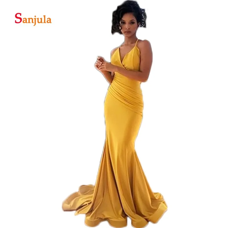 yellow spandex dress