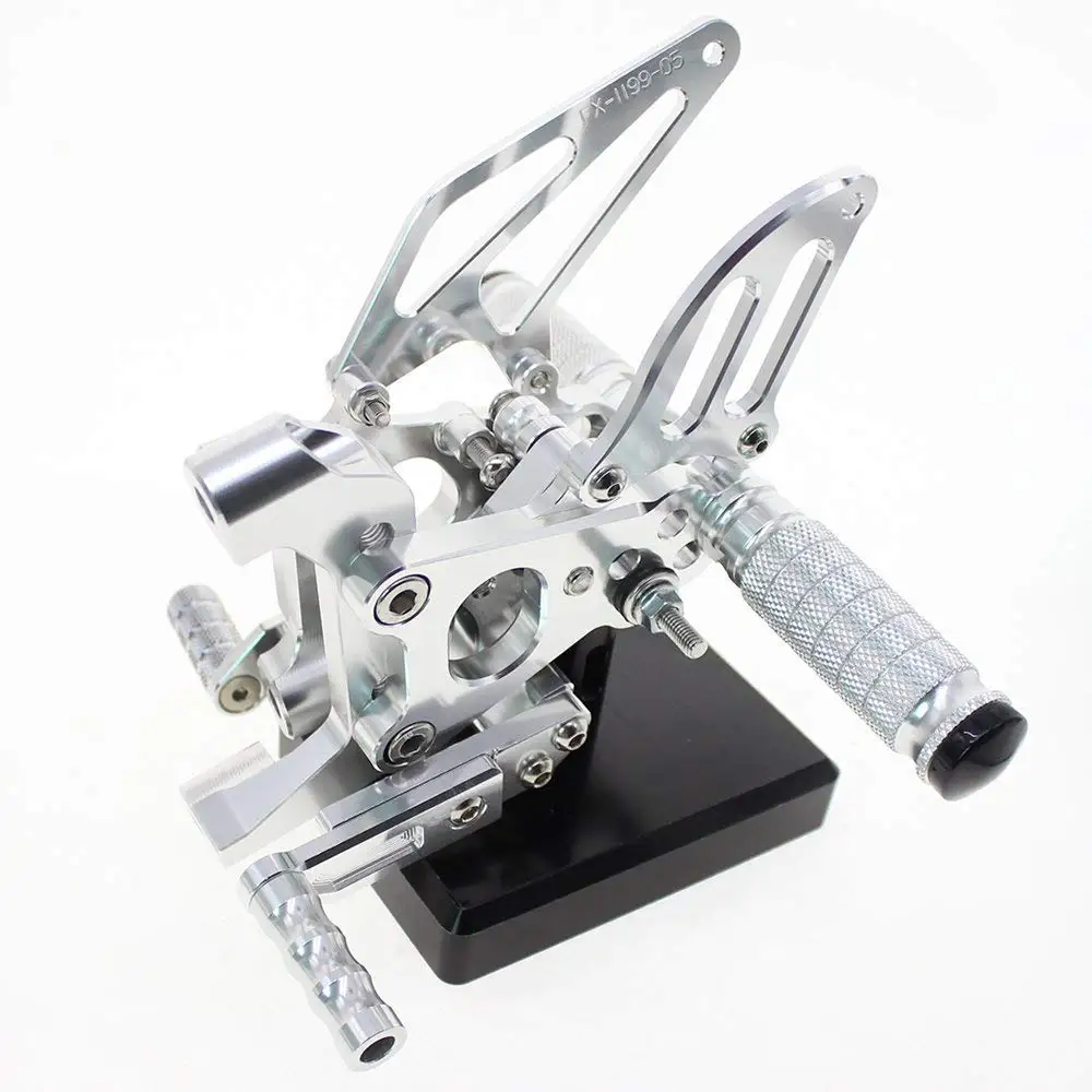 CNC регулируемый Rearset для Ducati 899 1199 Panigale Superlegger подножки ног S / R подножки|Подставки