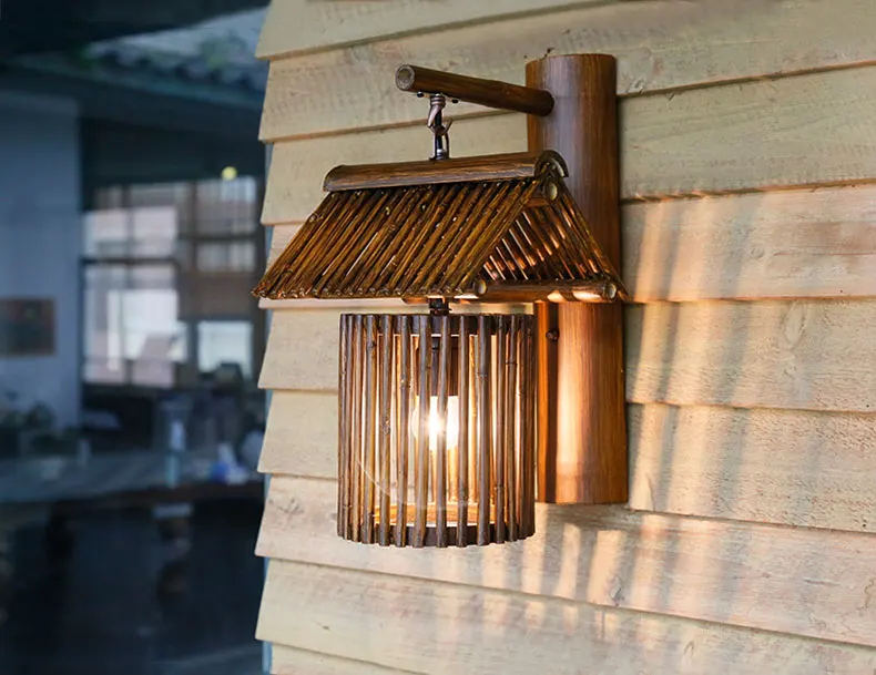 Bamboo Wall Lights (2)