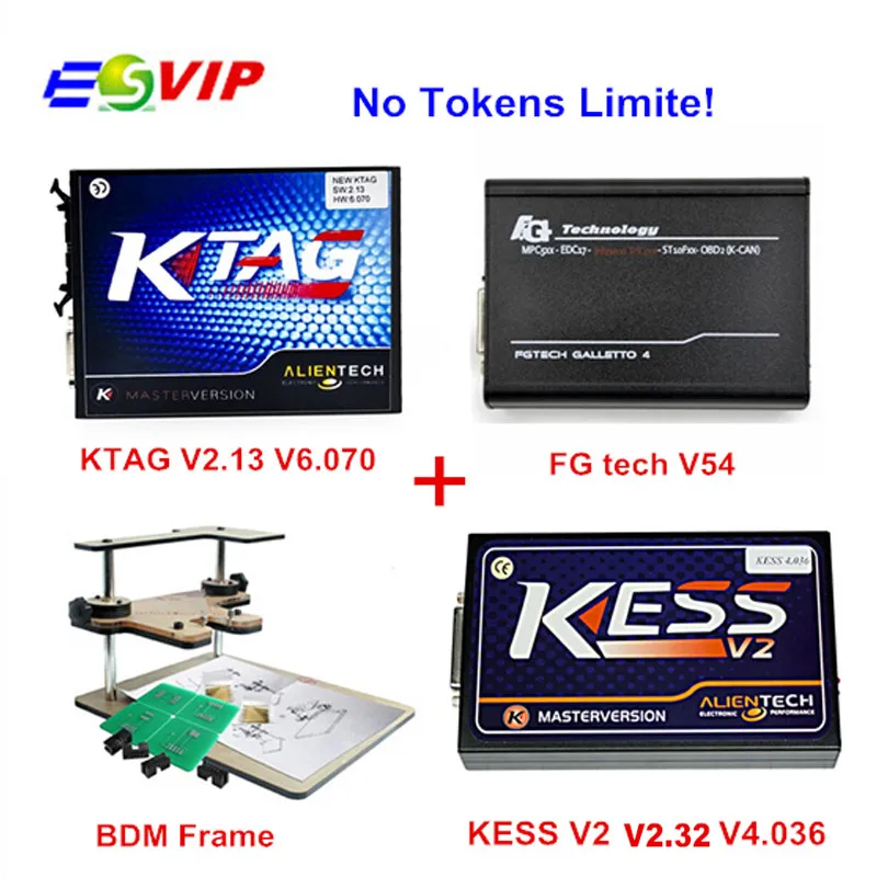 imágenes para Nueva Kess V2 OBD2 Gerente de 4.036 V2.32 + 2.13 FW6.070 K-TAG Ktag k-tag ECU Programador Fgtech Galletto 4 Master v54 + Adaptador Marco de BDM imágenes para Nueva Kess V2 OBD2 Gerente de 4.036 V2.32 + 2.13 FW6.070 K-TAG Ktag k-tag ECU Programador Fgtech Galletto 4 Master v54 + Adaptador Marco de BDM
